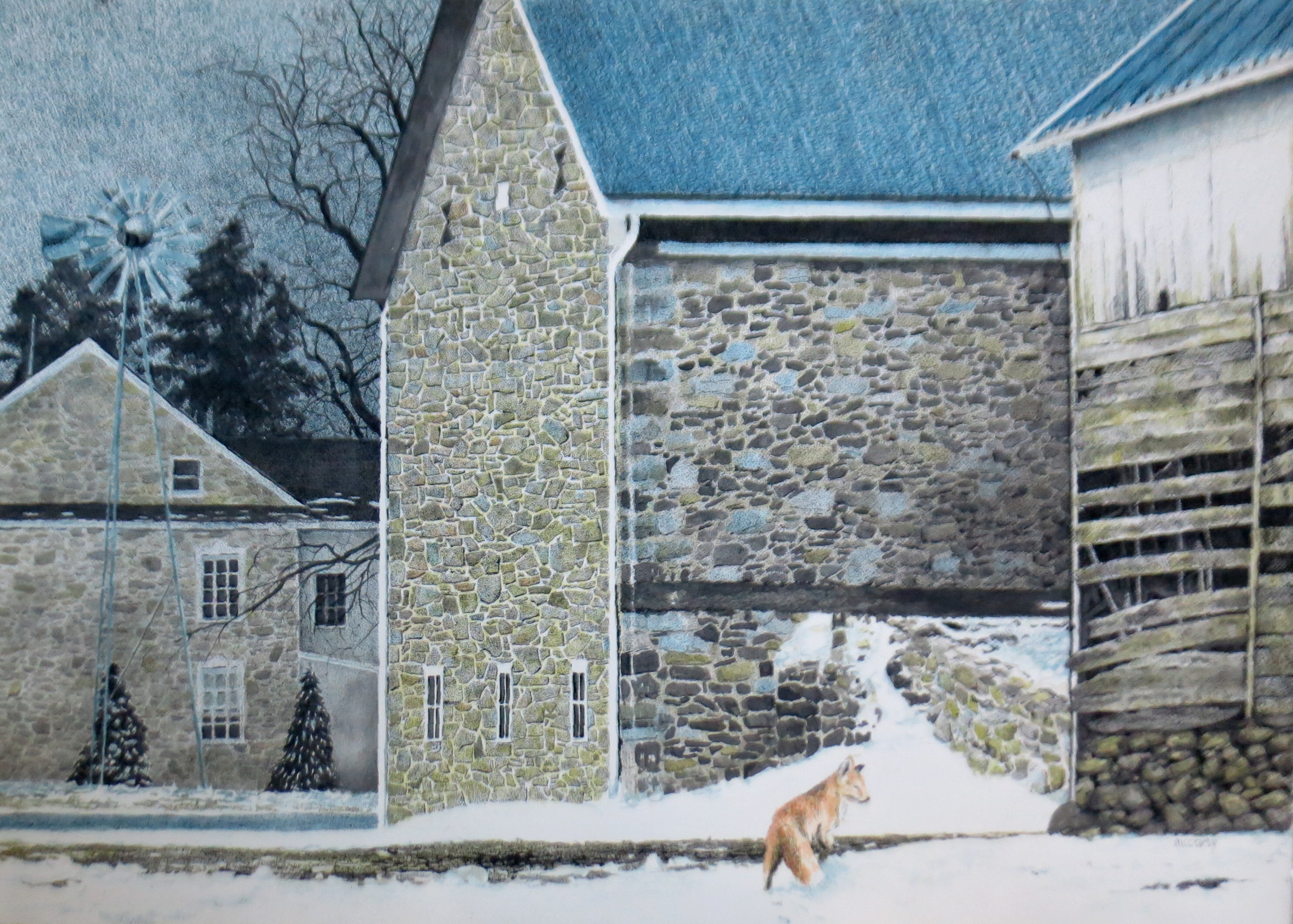 Red Alert 22x16 SOLD